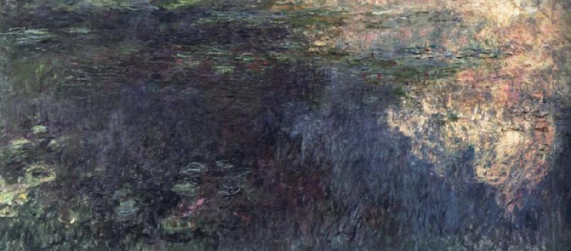 Claude Monet waterlilies the clouds Spain oil painting art